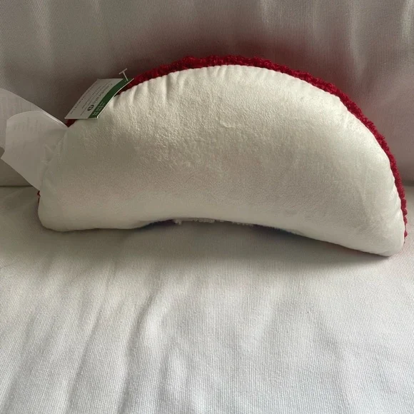 NWT Celebrate It Rainbow Crochet Pillow - Picture 3 of 4